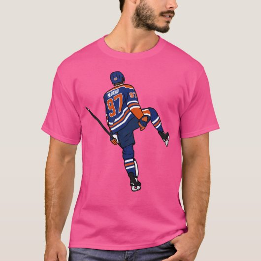 Connor Mcdavid Celebration T-Shirt (Vorderseite)