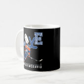 Connor Mcdavid Liebe My Player Apparel Kaffeetasse (Vorderseite Links)