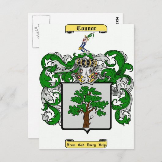 connor postkarte (Vorne/Hinten)