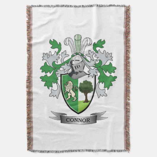 Connor-Wappen Decke (Vorderseite Vertikal)