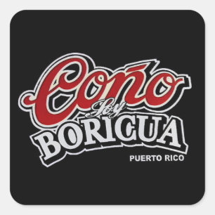 Cono soy Boricua Aufkleber