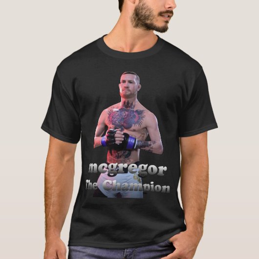Conor mcgregor Der Champion T-Shirt (Vorderseite)