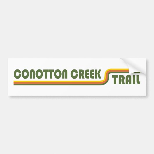 Conotton Creek Trail Autoaufkleber (Vorne)