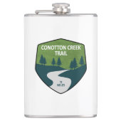 Conotton Creek Trail Flachmann (Vorderseite)