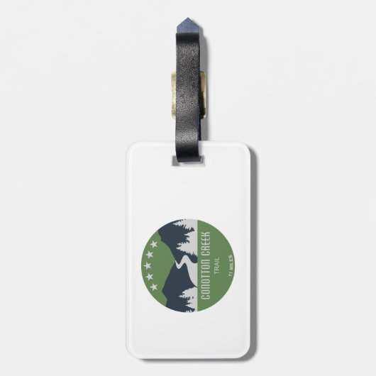 Conotton Creek Trail Gepäckanhänger (Rückseite vertikal)