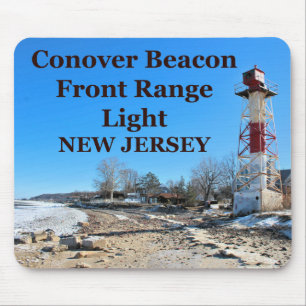 Conover Beacon Front Range Light, NJ Mousepad