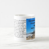 Conover Beacon Front Range Light, NJ Tasse (Mittel)