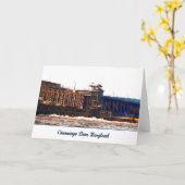 Conowingo Dam Gruß oder Note Card Karte (Gelbe Blume)