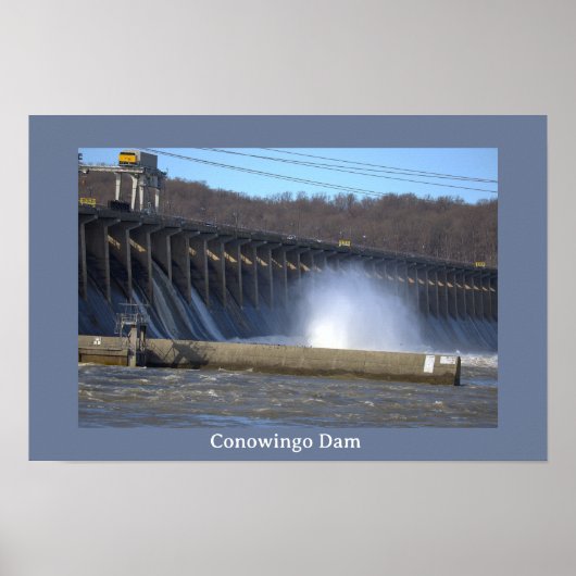 Conowingo-Damm-Foto-Poster Poster (Vorne)