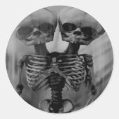 Conported Twins Skeleton Oddity Sticker Set (Vorderseite)