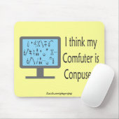 Conpused Comfuter! Mousepad (Mit Mouse)