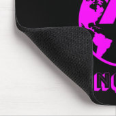 CONQUE! Die Welt - Brustkrebs bekämpfen Mousepad (Ecke)