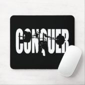 CONQUE - Olympisches Gewichtheben - Fitnessraum Mo Mousepad (Mit Mouse)