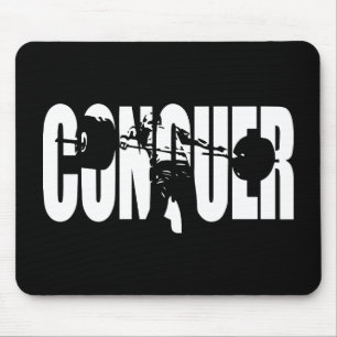 CONQUE - Olympisches Gewichtheben - Fitnessraum Mo Mousepad