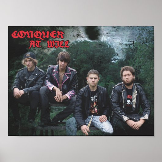 Conquer At Will - Poster (Vorne)