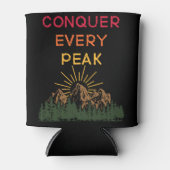 Conquer Every Peak Hiking Mantra Dosenkühler (Vorderseite)