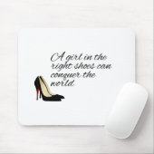 Conquer the World Mouse Mat Mousepad (Mit Mouse)