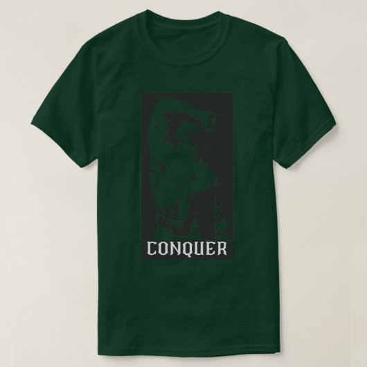 Conquer zyzz T-Shirt (Design vorne)