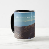 Conquering the Summit Tasse (Vorderseite Links)