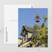 Conques, Frankreich, Postkarte (Vorne/Hinten)