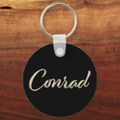 Conrad Button Name Schlüsselanhänger (Vorderseite)