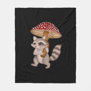 Conrad der Waschbär Classic Fleecedecke