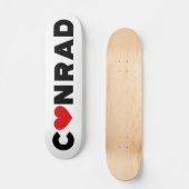 Conrad Liebe Skateboard (Vorderseite)