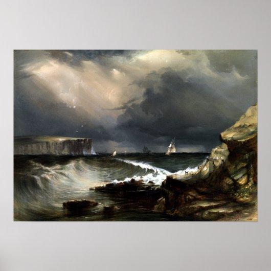 Conrad Martens View the Heads, Port Jackson Poster (Vorne)