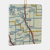 Conrad MT Vintag Map Keramikornament (Rechts)