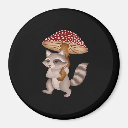 Conrad The Raccoon Classic Magnet (Vorne)