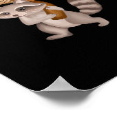 Conrad The Raccoon Classic Poster (Ecke)