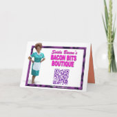 Conrad's Gift [funny greeting card] Karte (Rückseite)