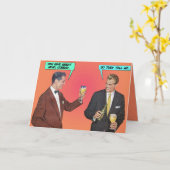 Conrad's Gift [funny greeting card] Karte (Gelbe Blume)