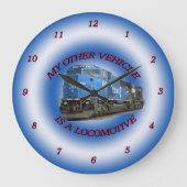 Conrail andere Fahrzeug-Uhr Große Wanduhr (Vorderseite)