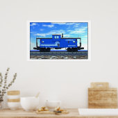 CONRAIL CABOOSE POSTER (Küche)