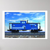 CONRAIL CABOOSE POSTER (Vorne)
