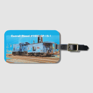 Conrail Diesel #1633 GP-15-1 und Küchenwagen Gepäckanhänger