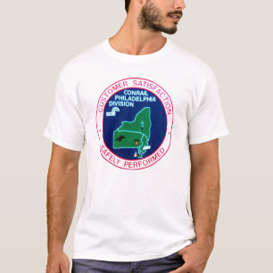 Conrail Eisenbahn-Philadelphia-Abteilung T-Shirt