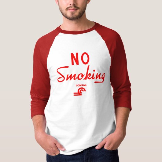 Conrail Nichtraucherzeichen T-Shirt (Vorderseite)