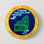Conrail Philadelphia Division Button (Vorderseite)