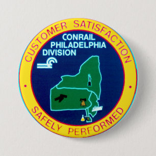 Conrail Philadelphia Division Button