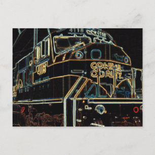Conrail Qualität 1976 - 1999, SD-80MAC #4118 Postkarte