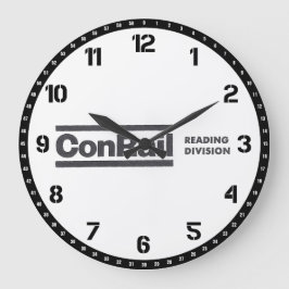 Conrail Reading Division 1976 Wall Clock Große Wanduhr