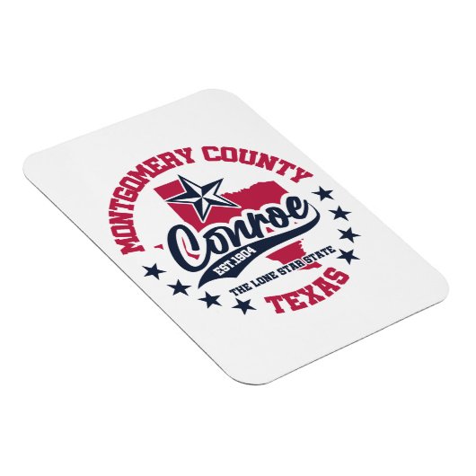 Conroe, Texas Magnet (Rechte Seite)