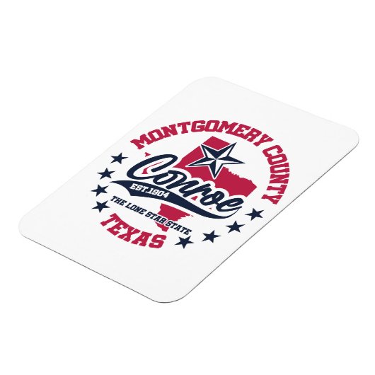 Conroe, Texas Magnet (Linke Seite)