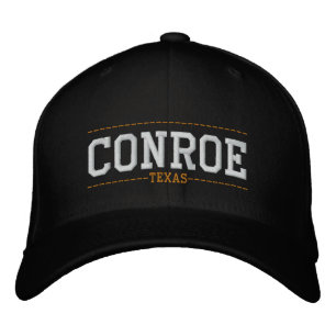 Conroe Texas USA bestickte Hats Kappe
