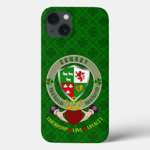 Conroy Irish Shield & Claddagh Personalisiert Case-Mate iPhone Hülle