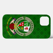 Conroy Irish Shield & Claddagh Personalisiert Case-Mate iPhone Hülle (Rückseite (Horizontal))