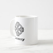 Conroy keltisches Kreuz Kaffeetasse (Vorderseite Links)