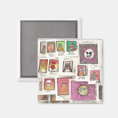 Conroys Cartoon Magnet (Vorderseite/Rückseite)